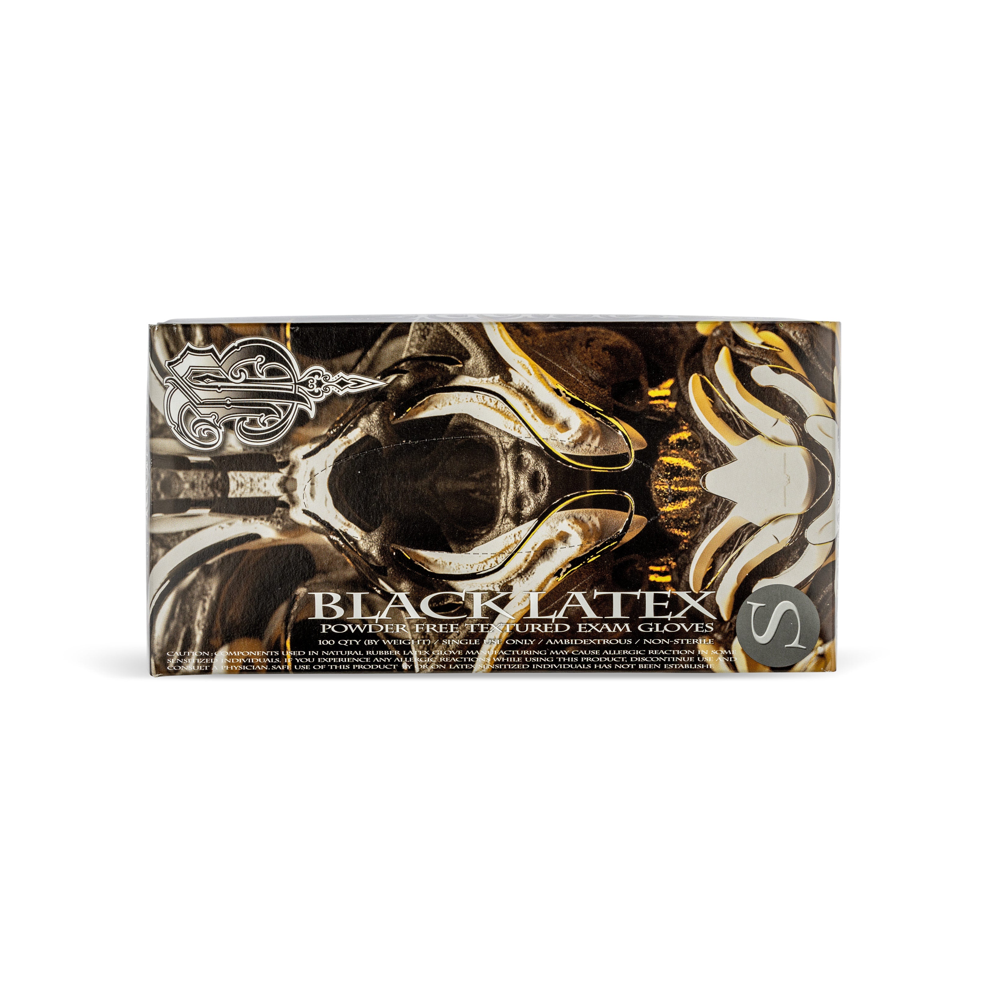 Blackwork Disposable Latex Gloves