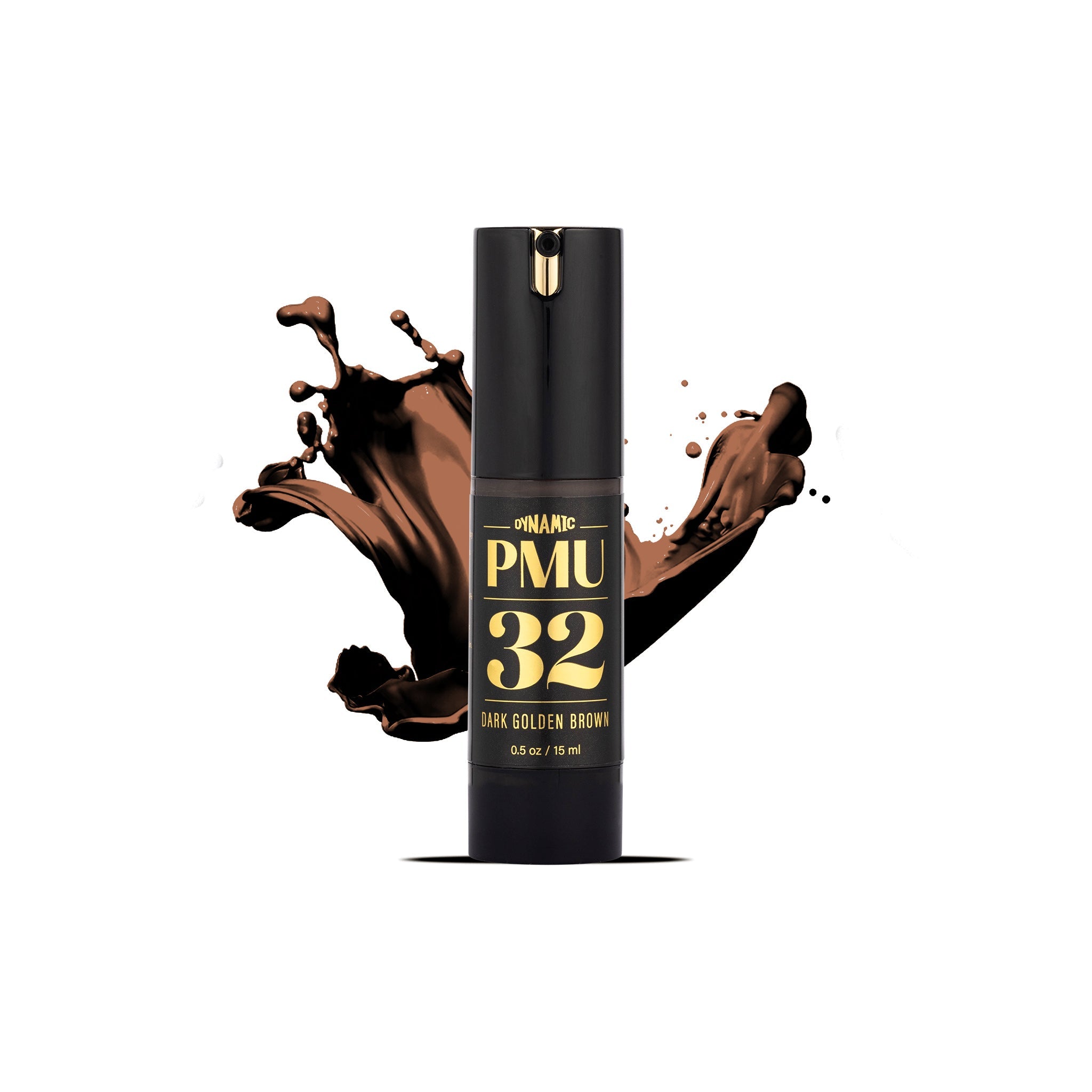 Dynamic PMU 32 Dark Golden Brown Pigment .5oz (15 ml)