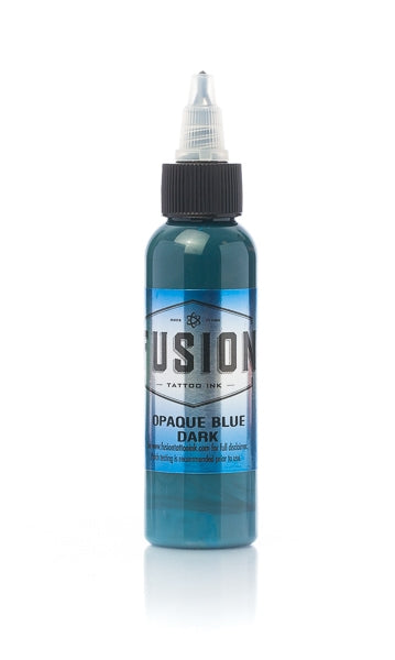 Fusion Opaque Dark Blue Tattoo Ink 1 oz.