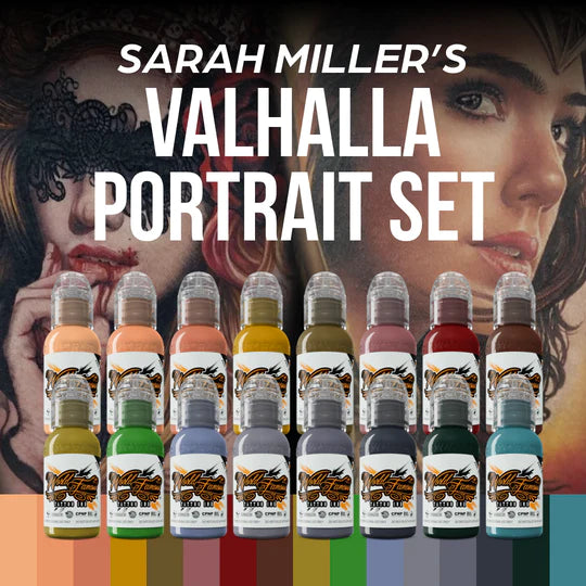 World Famous Set Sarah Miller's Vahalla Portrait 1 oz