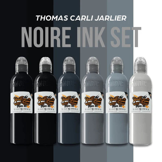 World Famous Set Thomas Carli Jarlier's Noire Tattoo Ink