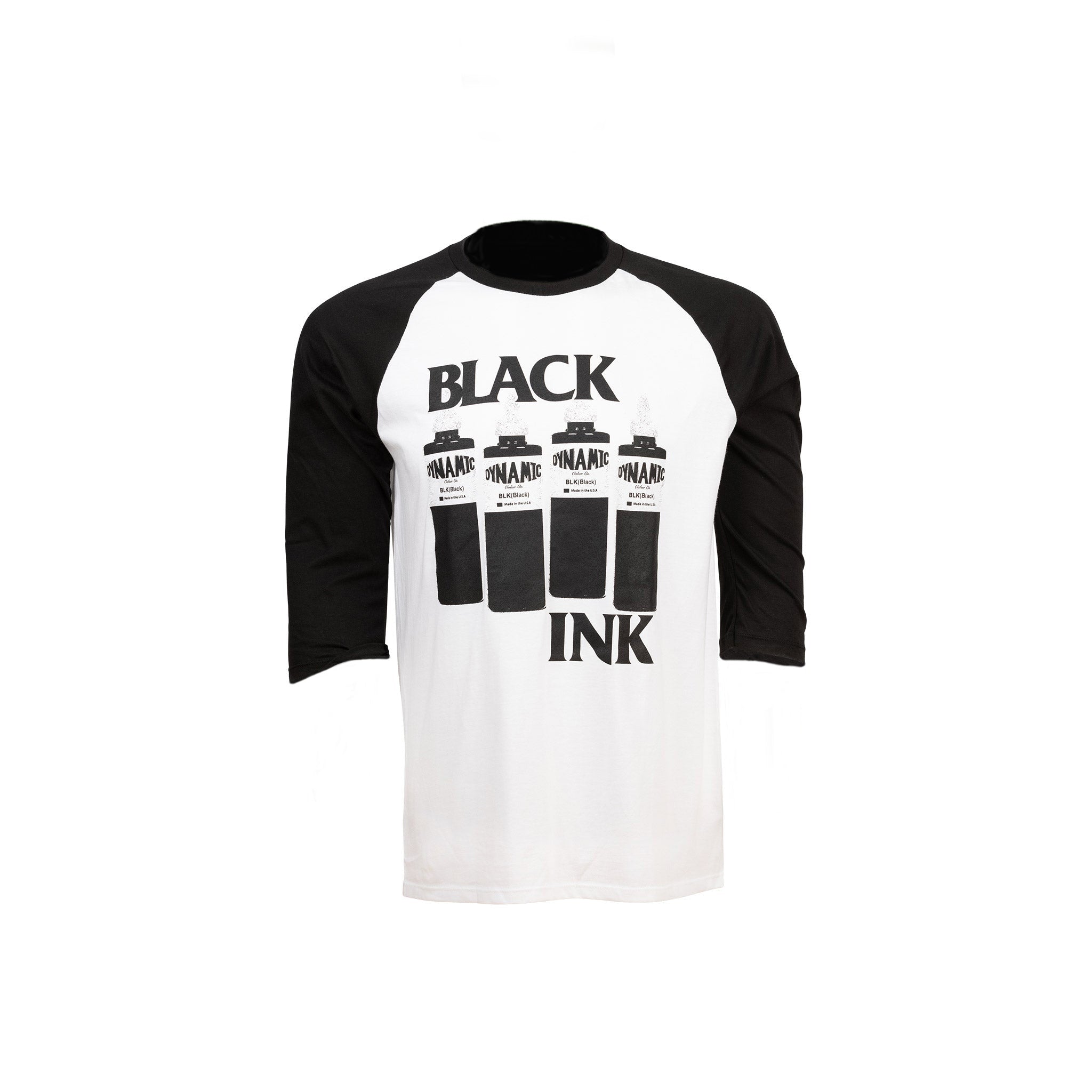 Dynamic Shirt Black Ink Ringer Longsleeve