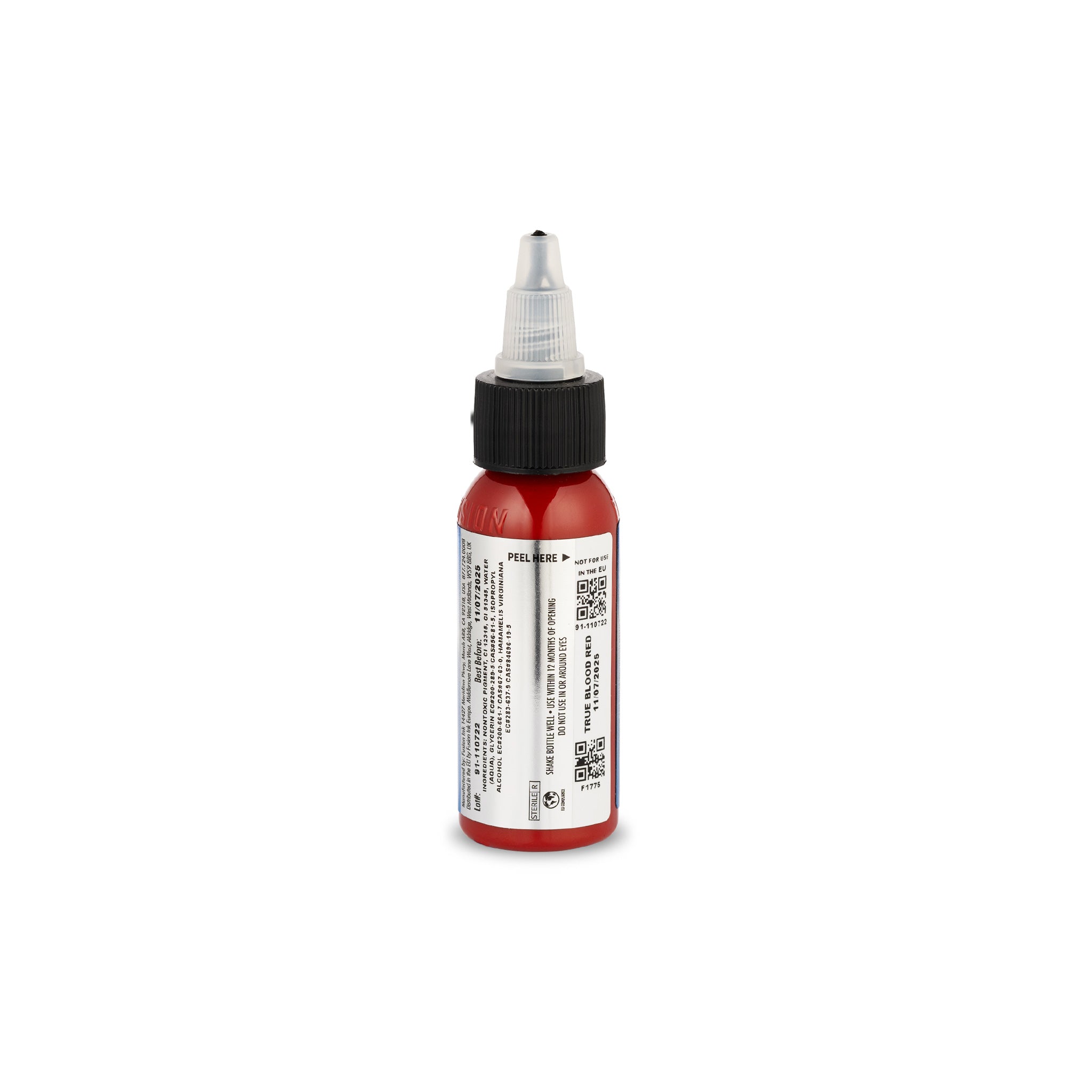 Fusion True Blood Red Tattoo Ink 1 oz.