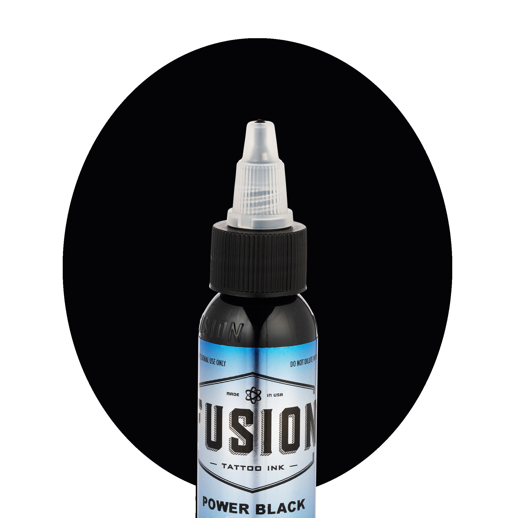 Fusion Power Black Tattoo Ink 4 oz.