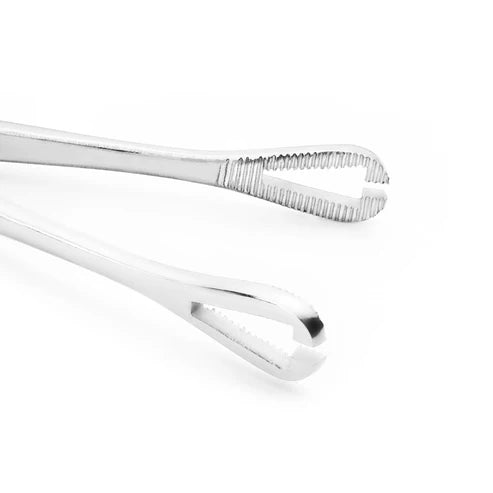 Pennington 6" Slotted Steel Forceps